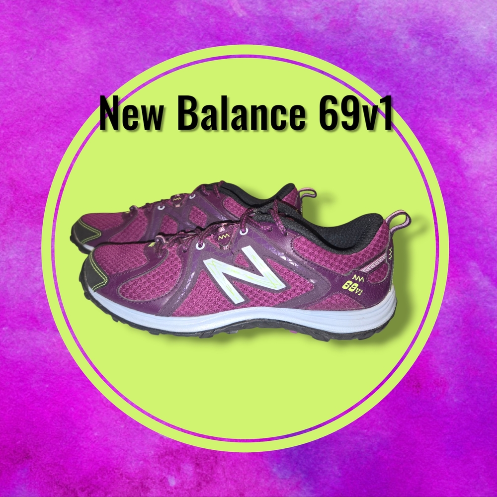 New Balance Magenta Running Shoes